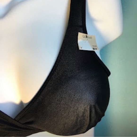 Vintage GELMART Style 2948 Black Wirefree Sheer Nylon Unlined Bralette Bra NWT - Picture 8 of 17